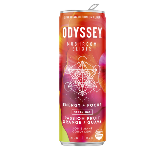 Odyssey Elixir Energy + Focus : Passion Fruit, Orange, Guava