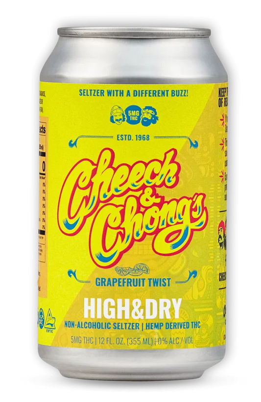 Cheech and Chong High & Dry THC Grapefruit Twist